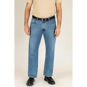 Levis 569 Jeans Mens 34x32 Blue Loose Straight Fit Distressed Denim Colombia